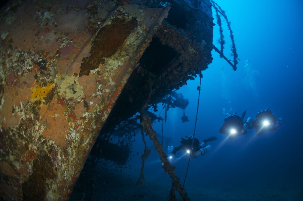 diving toscana