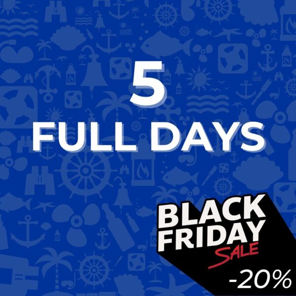 Black Friday Full Day Diving - 5 giorni