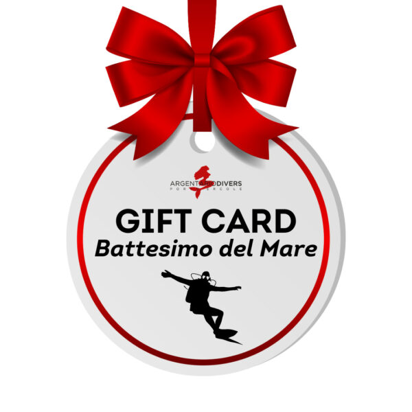 gift card natale battesimo del mare